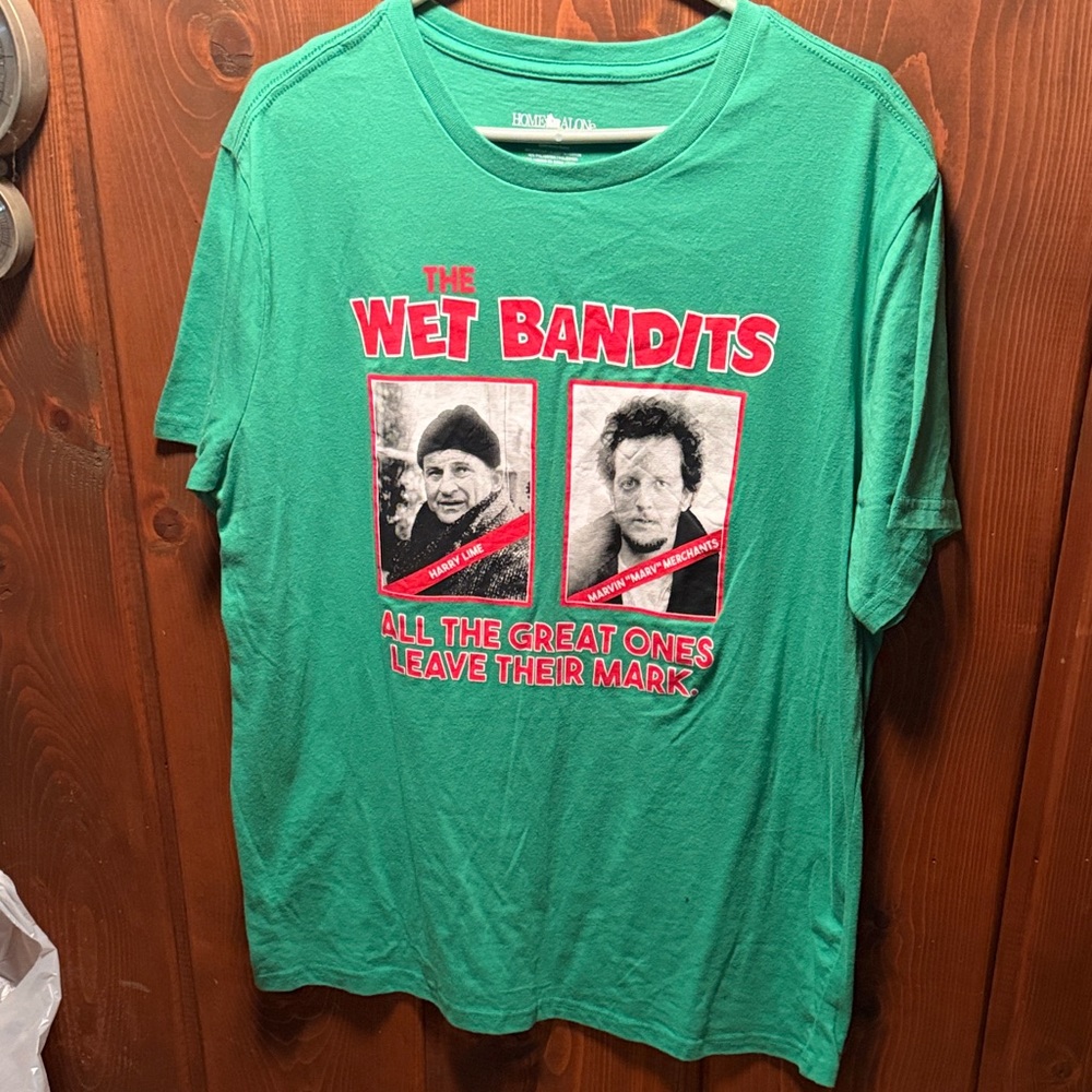 Wet Bandits Green Graphic Tee